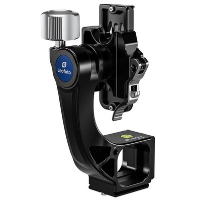 LEOFOTO MPG-02L Gimbal-Aufsatz für Stativköpfe mit QR-Klemmverschluss