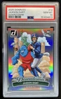 2025 Panini Donruss Jaxson Dart Downtown! SP RC Rookie #14 Giants PSA 10