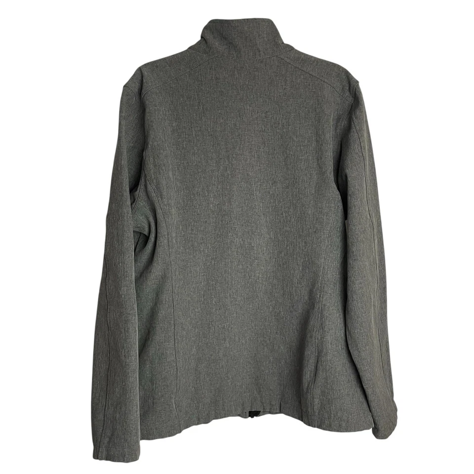 Enterprise Rent-a-Car Jacket Womens L Gray Full Zip Employee Uniform Performance - Image 2 of 4