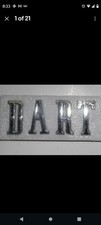 1967 68 Dodge Dart Rear Quarter Panel Letter Emblem Set Oem 1967 68 Dodge Dart Rear Quarter Panel Letter Emblem Set Oem