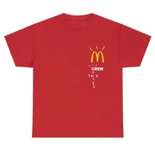 Travis Scott Cactus Jack McDonalds Crew T-Shirt