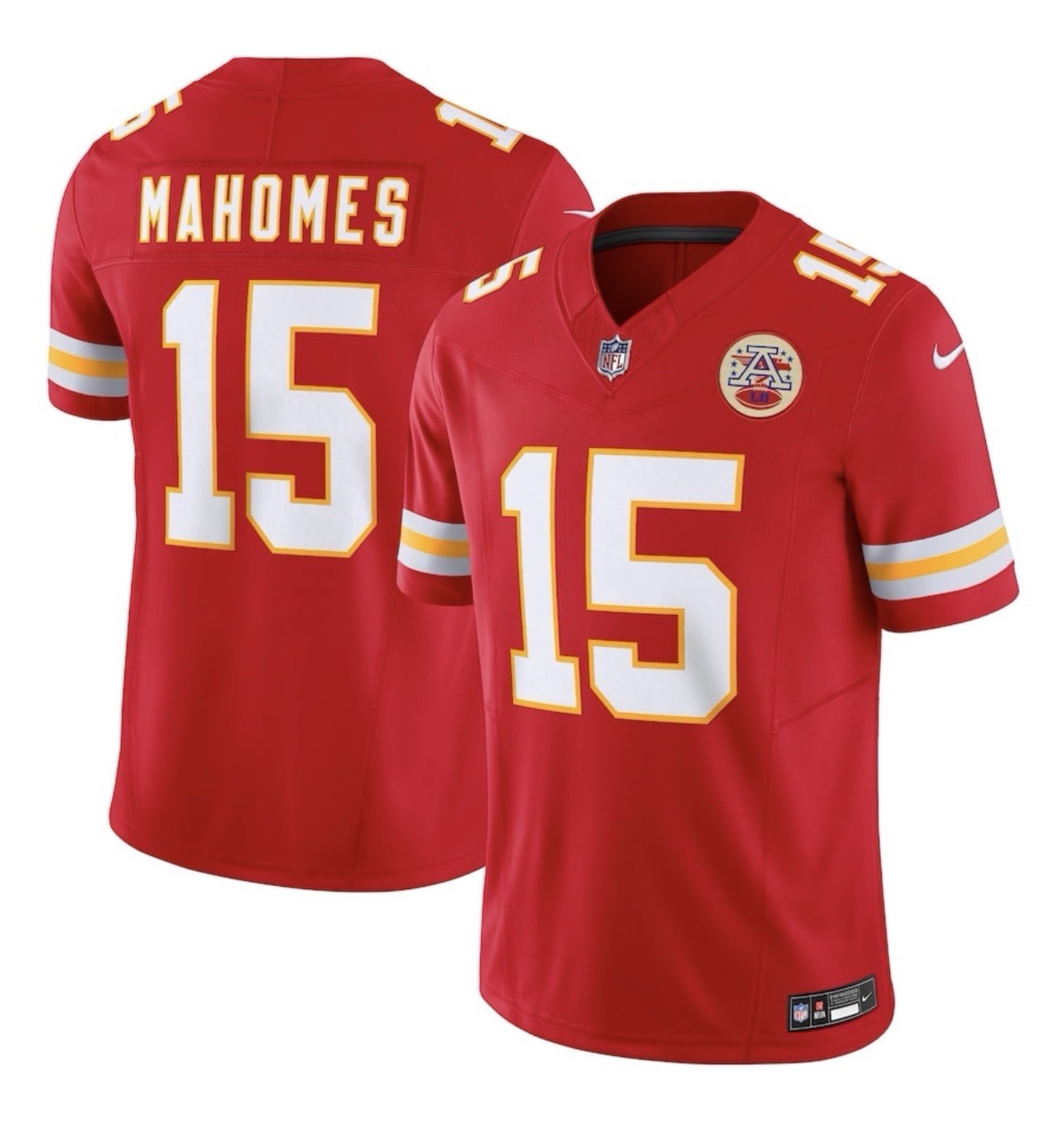 Patrick Mahomes Kansas City Chiefs Nike Vapor F.U.S.E. Limited Jersey - Red