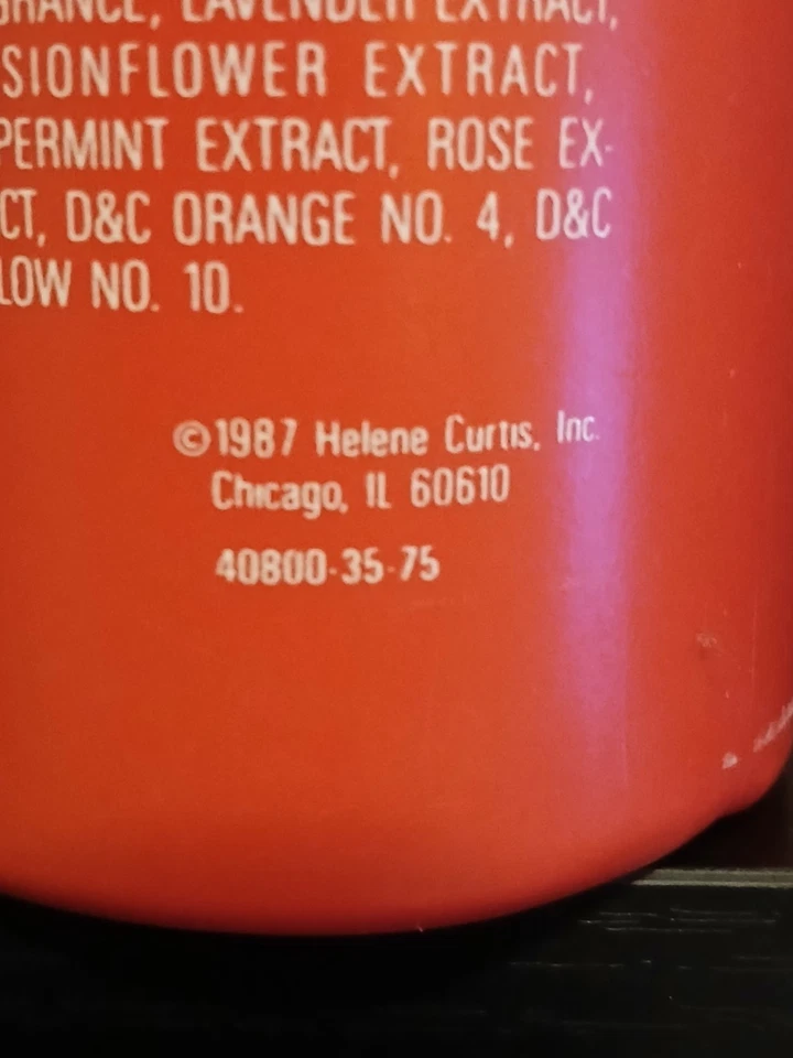 Champú Helene Curtis Salon Selectives 1987 nivel 1 juego de película súper ligero utilería Foto 3 de 3