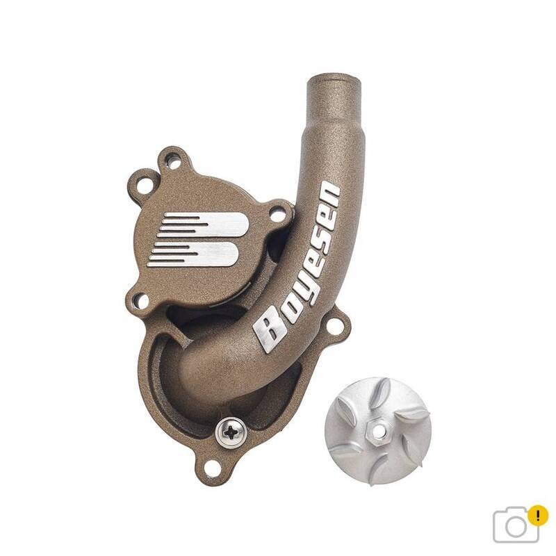 Couvercle de pompe à eau avec turbine BOYESEN SuperCooler pour circuit