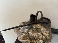 Miners Sholder Candlestick . 8 In. Pat. June 17, 1890. Stamped. Sticking Tommy
