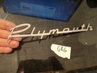 VINTAGE 1950s PLYMOUTH EMBLEM SCRIPT OEM 1477998 MOPAR