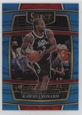 2021-22 Panini Select Concourse Light Blue Prizm 148/299 Kawhi Leonard #20 1q0b