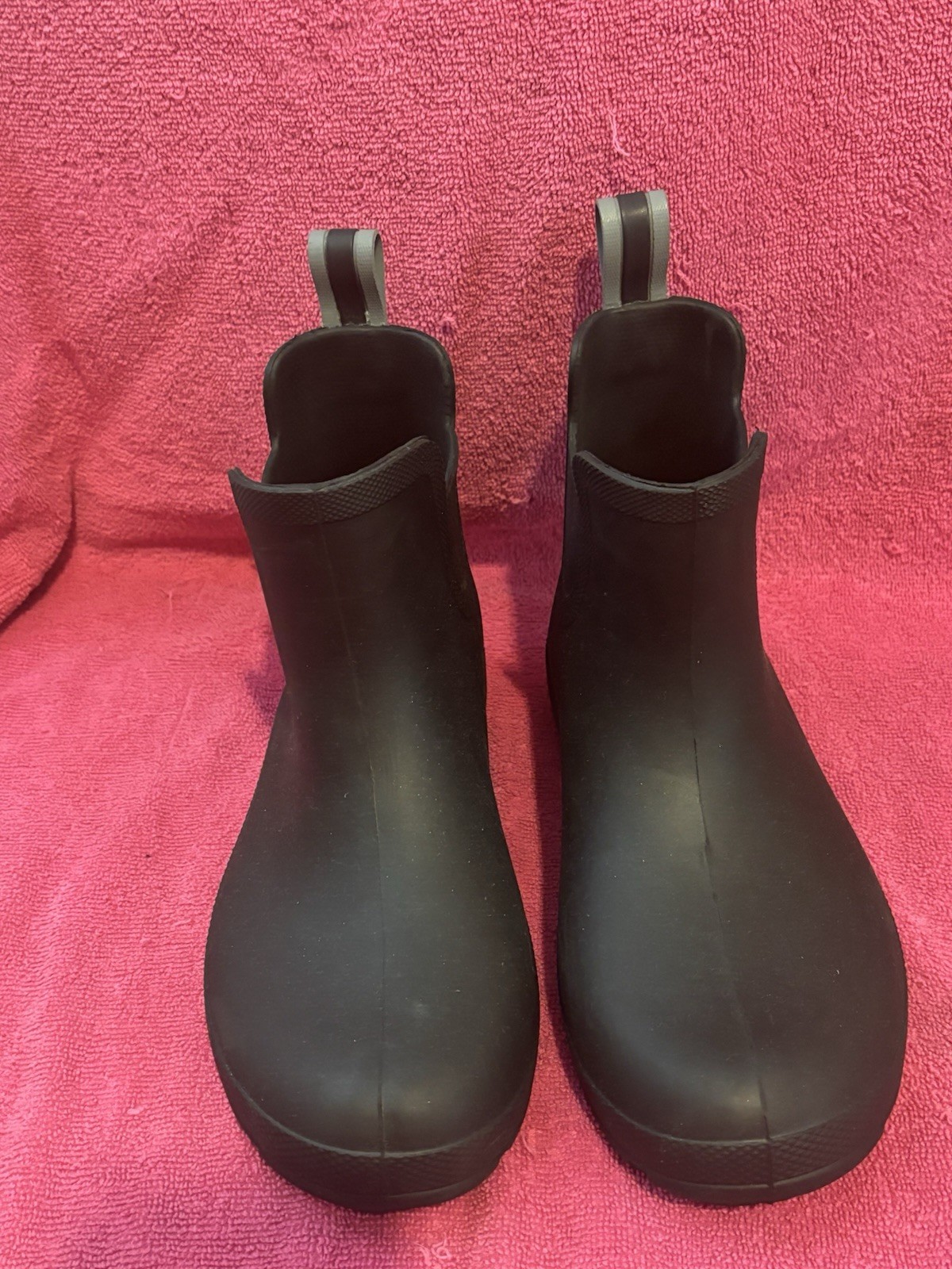 Totes Womens Lightweight Rain Boots Everywear Technology Size 7 US Black