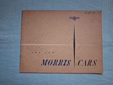 1949  The New Morris Cars  -Morris Minor , Oxford & Six -Original Sales Brochure