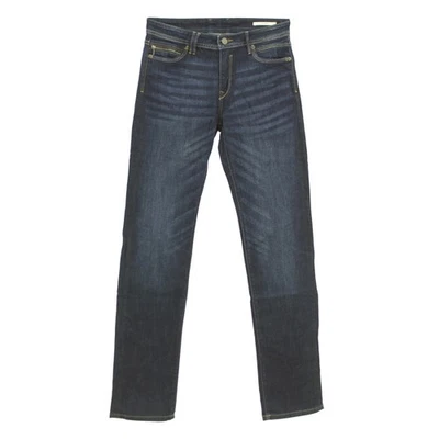 ESPRIT Damen Jeans Hose Low Rise Straight darkblue blau 33067 - Bild 1 von 2