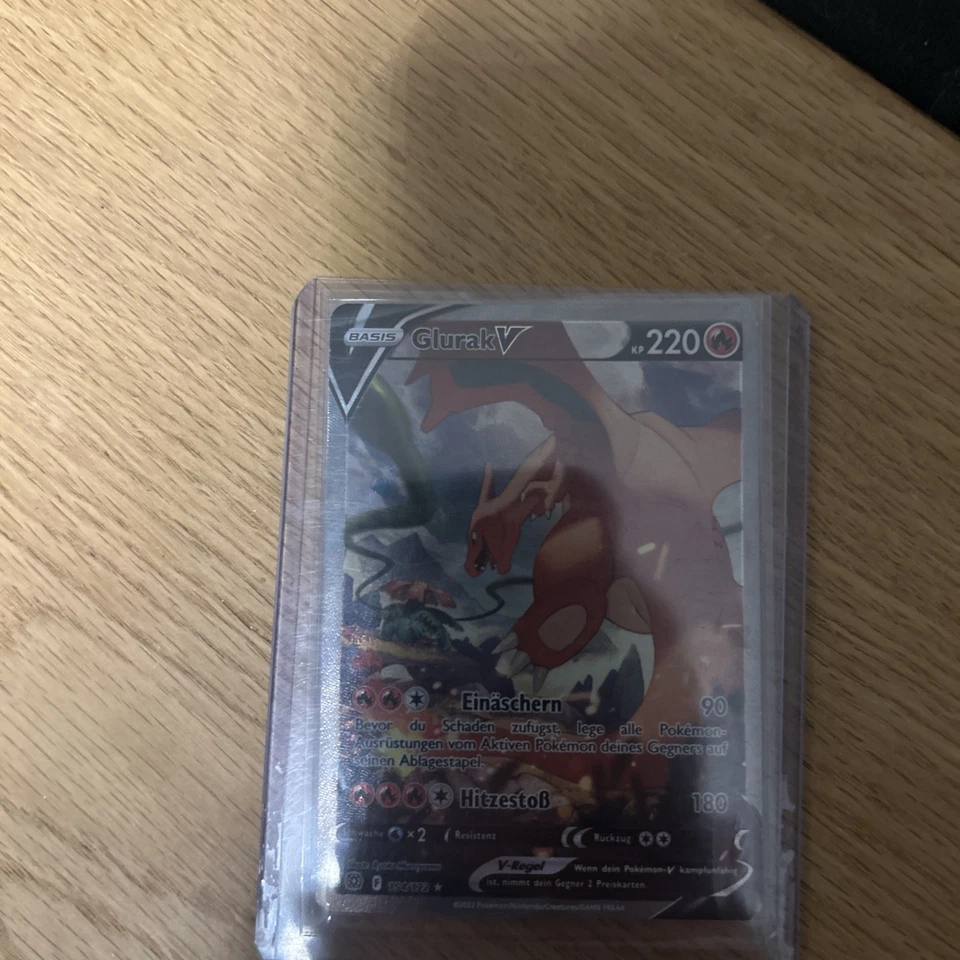 Pokemon Glurak V (Charizard) Strahlende Sterne 154/172 NM Deutsch - Bild 2 von 4
