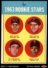 1963 Topps #228 Tony Oliva Rookie Stars 1 - POOR