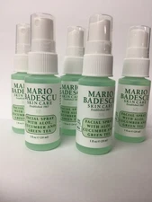 5 -Mario Badescu Skin Care Facial Spray  Aloe,Cucumber  & Green Tea  5 pack NEW
