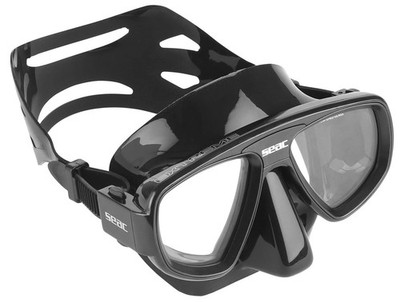 Extreme Tauchmaske Schwarz - Rock Flüssigsilikon Hypoallergen