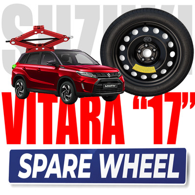 Space Saver Spare Wheel 5 Holes 17in For Suzuki Vitara Jack Kit 4x4 SUV