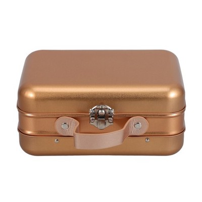  Decorative Metal Box Small Tinplate Empty Tins Desktop Storage Canister