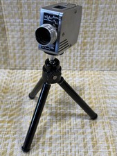 Universal Minute 16 Miniature Spy Vintage Subminiature Camera w/ Tripod- Cute 