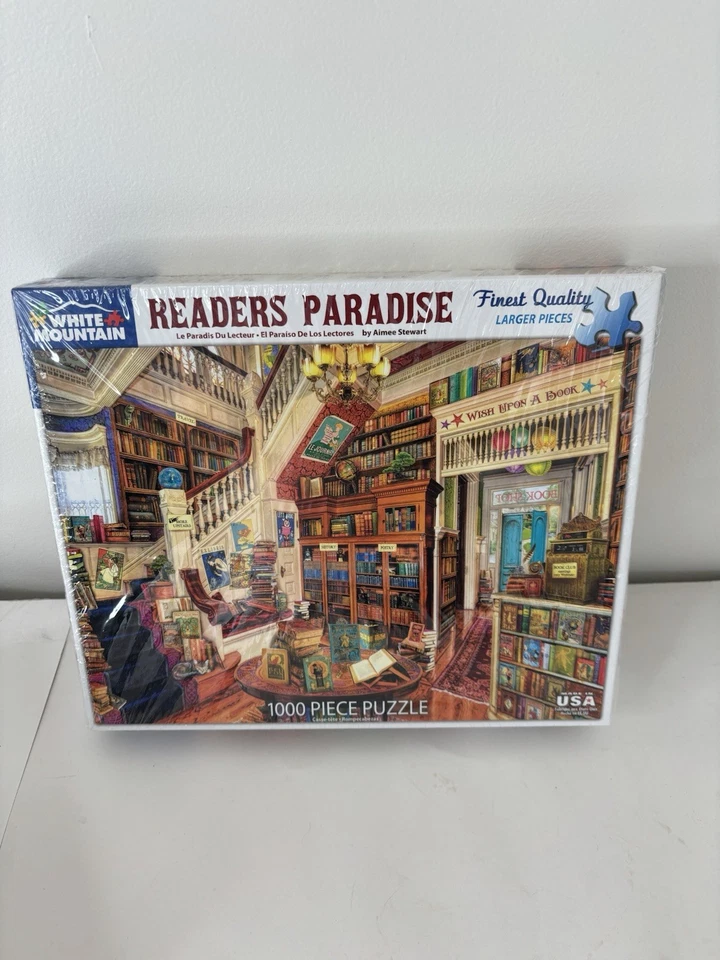 white mountain Puzzles 1000 piece Lobster Pound Home Sweet Home Readers Paradise - Image 4 of 4