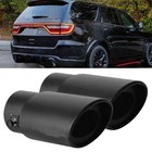 2X For Dodge Durango 5.7L Car Exhaust Pipe Tip Rear Throat Muffler Tailpipe