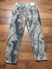 Vintage Wrangler Pants Mens Real Tree Hardwoods USA Made Fit *31.5X32