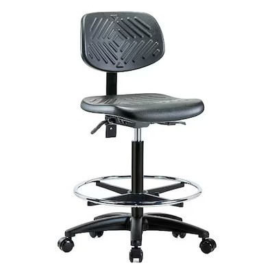 High Bench Chair Ergonomic Chair, No Arms, 23-1/4'' To 33-1/4'' Height,