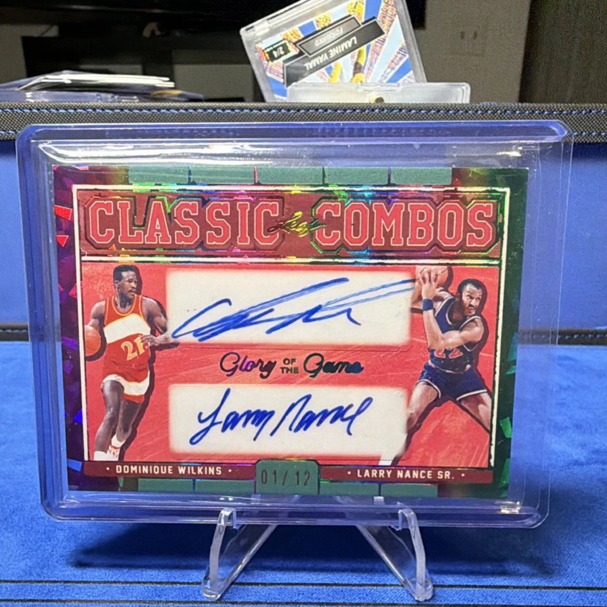 Dominique Wilkins Basketball Autographed Sports Trading Cards & Accessories  for sale | eBay