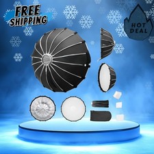65cm 25.6in Quick Release Umbrella Softbox Bowens Mount Diffusers