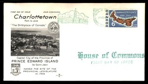 Mayfairstamps Canada FDC 1969 Charlottetown Anniv House Commons First Day Cover