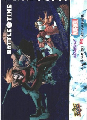 2024 Upper Deck Women of Marvel #BT-16 Elsa Bloodstone /Lady Hellbender Blue
