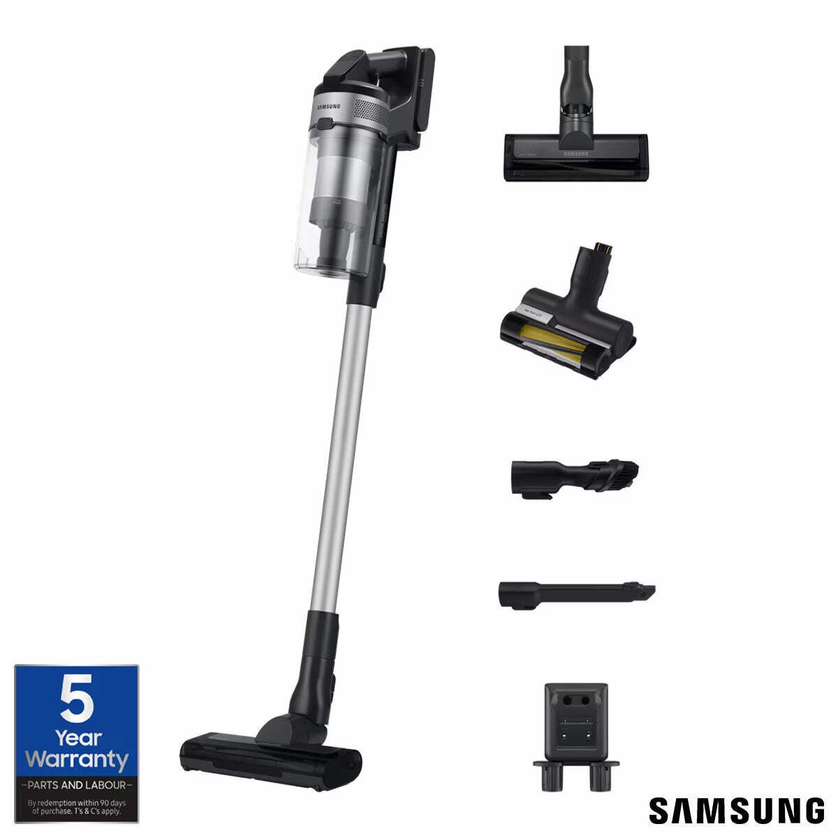 Samsung VS15A60AGR5/EU Jet 65 Pet Max Cordles Vacuum Cleaner in Teal/Silver