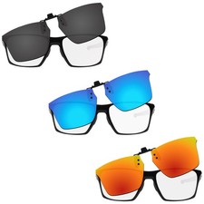 Occhiali da sole polarizzati flip-up clip-on per Oakley Litebeam OX8140 55mm protezione UV