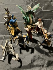 Lot Schleich Papo Mixed Medieval Figures Knights Dragons