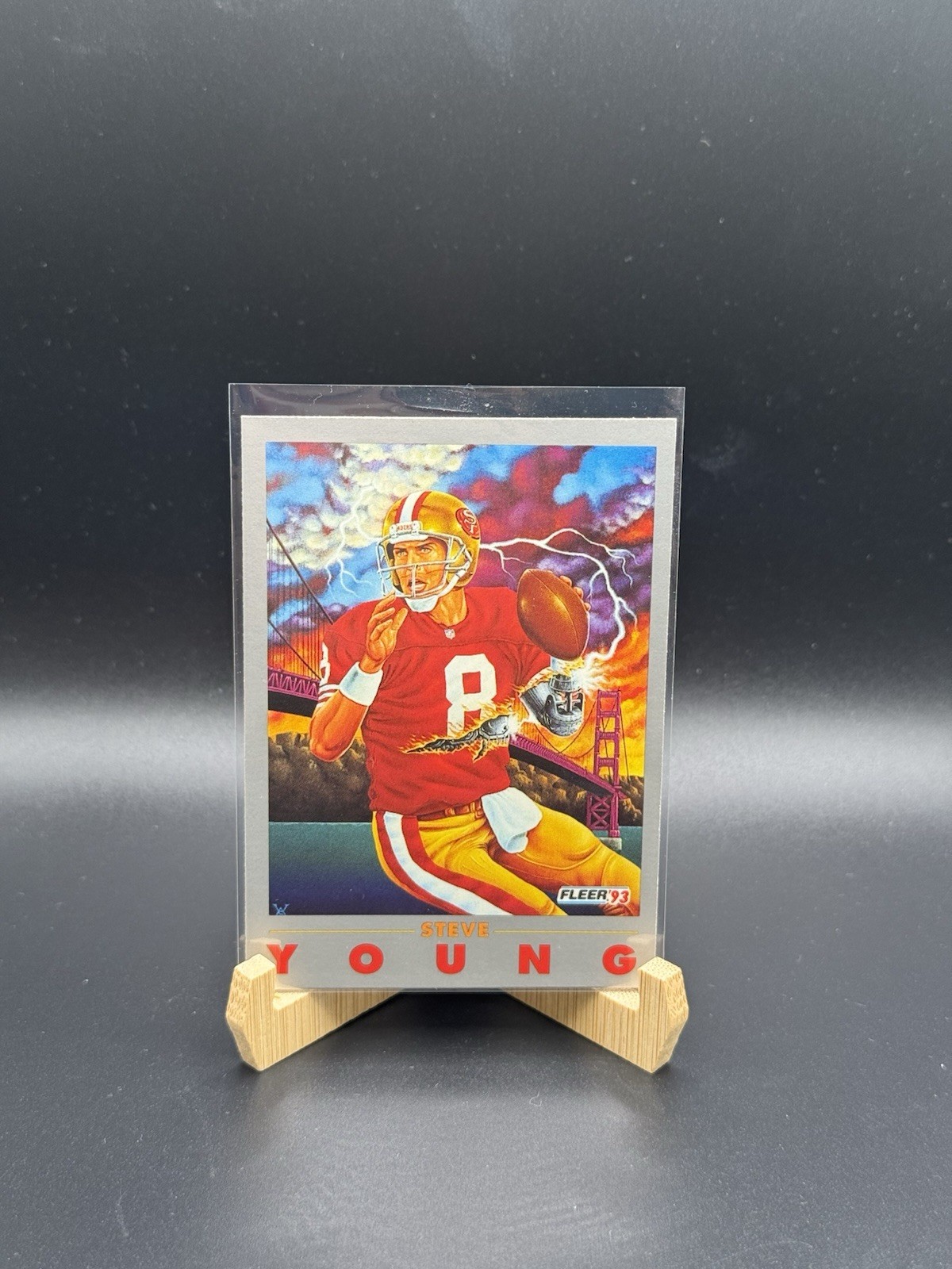 1993 Fleer - Steve Young “Roboniner” #247 - 49ers