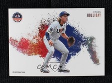 2026 Panini Stars & Stripes Prizm Color Blast Ethan Holliday #8 0j81