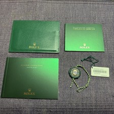 Rolex 2018 Date Just Booklets; Cardholder;tag...