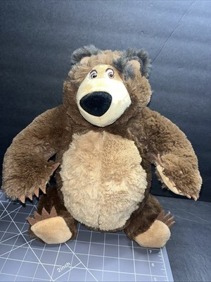 Masha And The Bear Animaccord Simba Toys Stuffed Bear Character Large 16'' Plush