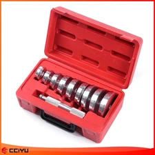 ✅10pcs Sliver Bearing Race and Seal Driver Set Aluminium Auto Car Tool Set