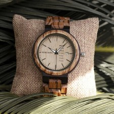 OFERTA 20% Descuento Reloj Madera 2025 - Sunset
