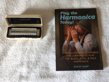 Vintage M. Hohner Marine Band No. 1896 Harmonica Key C Case Harmonica Book