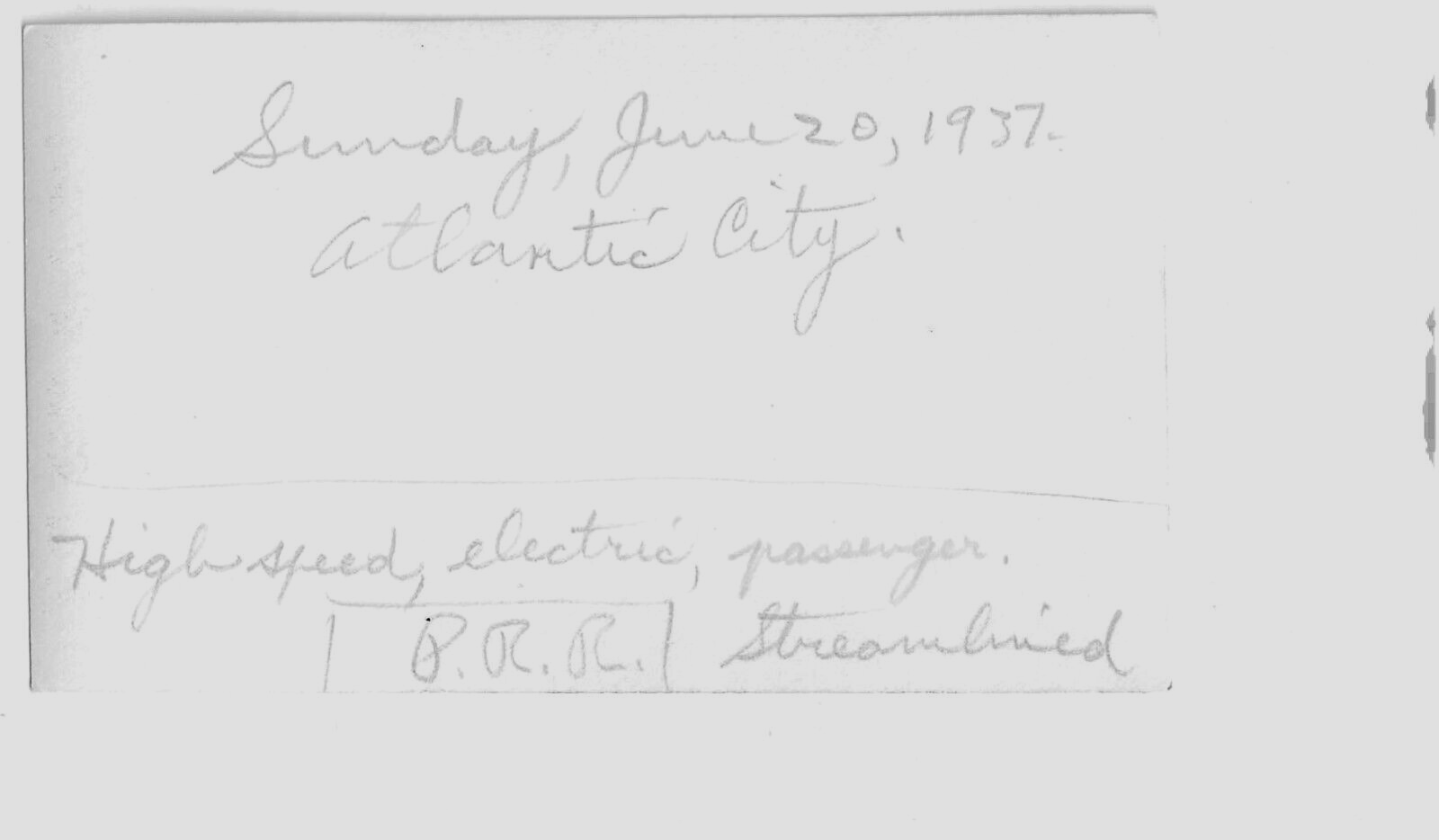 Pennsylvania RR GG1 4813 Engine CLASSIC Streamlined ORIGINAL PHOTO