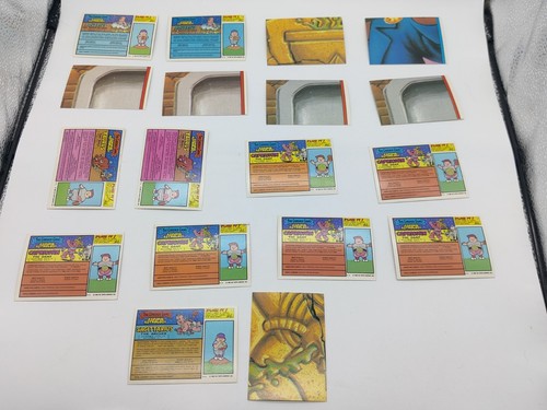 Pegatinas vintage 1988 cubo de basura para niños TÚ ELIGES UNA 603a-609b individuales GPK - Imagen 8 de 21