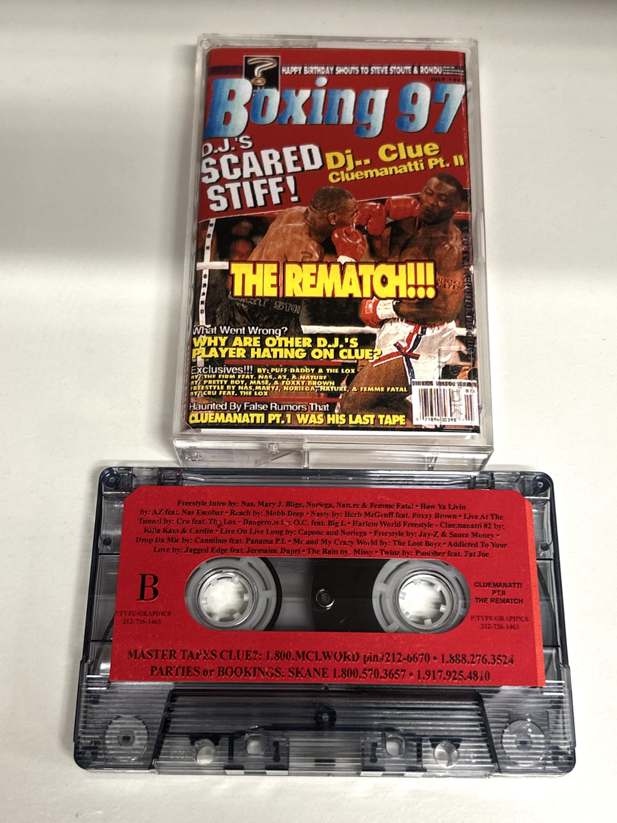 DJ CLUE CLUEMANATTI PT.2 II 90S ORIGINAL HIP HOP RAP MIXTAPE