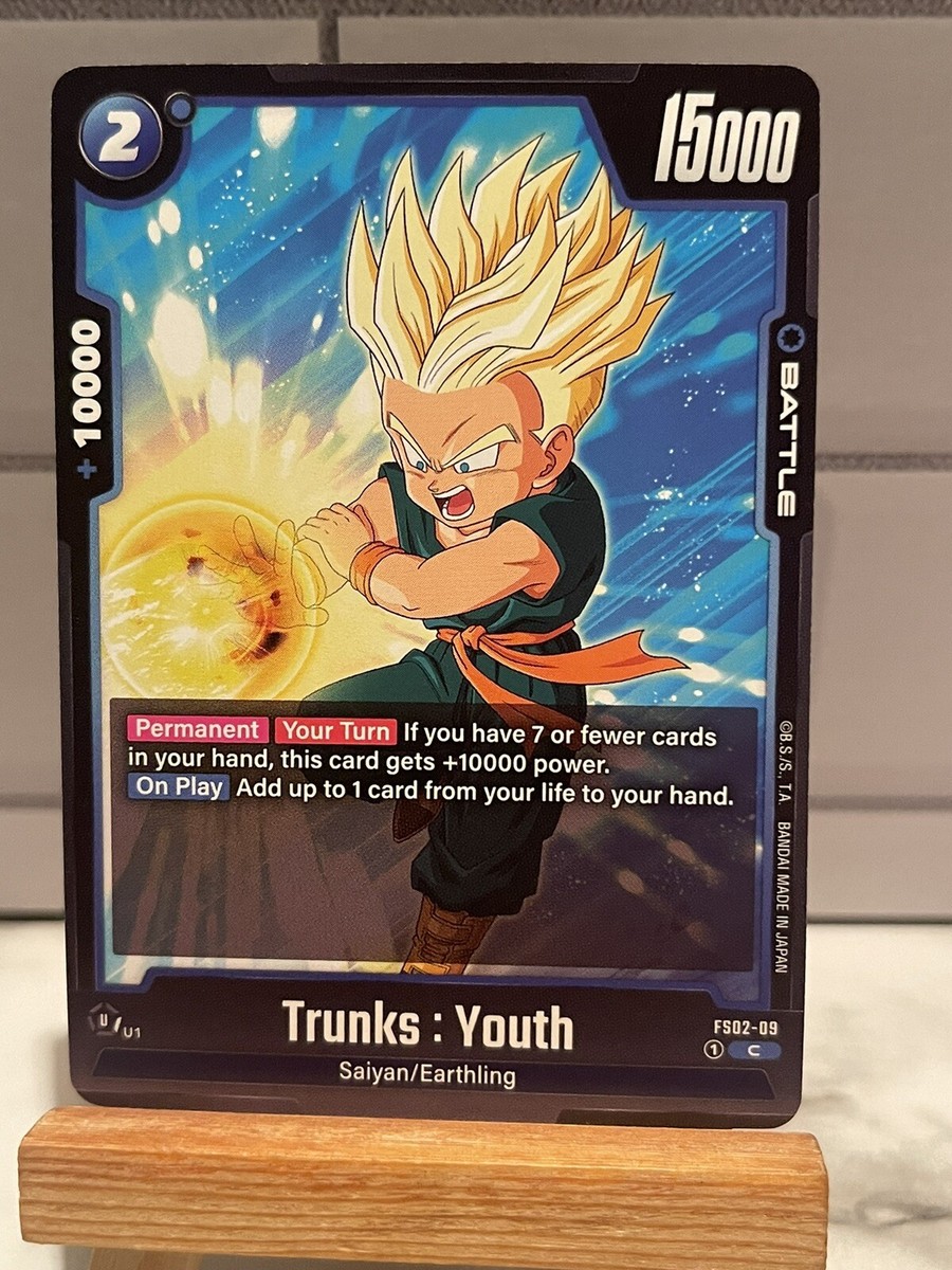 Dragon Ball Super Card Game Fusion World - Trunks : Youth - FS02