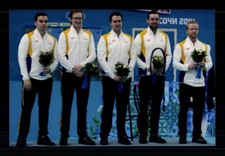 Sebastian Kraupp zdjęcie oryginalne podpisane curling + A 239162