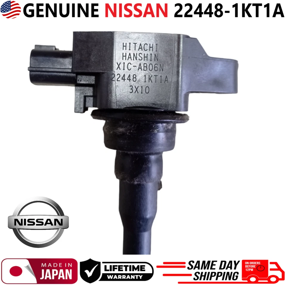 Bobinas de encendido NUEVAS GENUINAS NISSAN x4 para Nissan Infiniti 2007-2015, 22448-1KTIA Foto 2 de 4