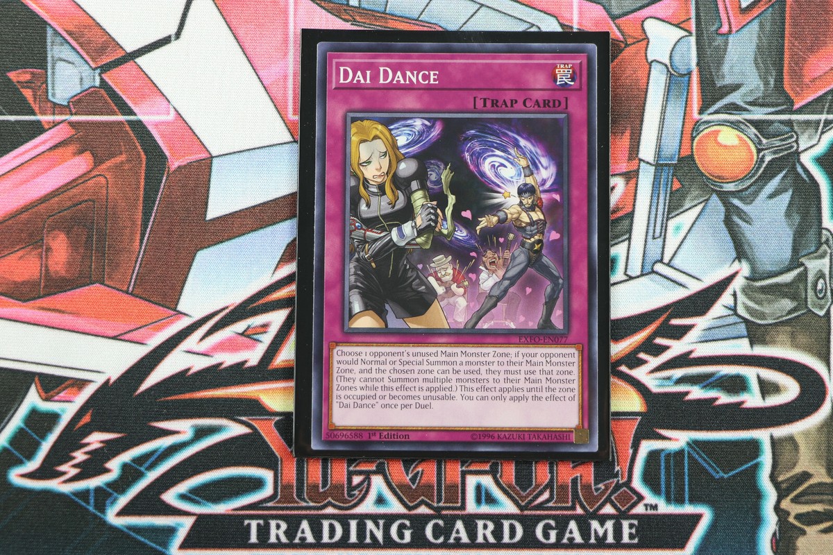 YuGiOh Trap Card Dai Dance EXFO-EN077 1st Edition Common PACK