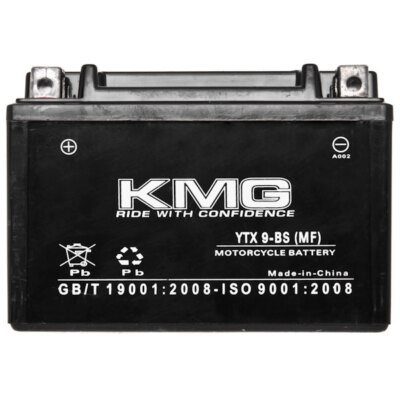 YTX9-BS Sealed SMF Battery 12V For Kawasaki 600 ZX600-FA Ninja ZX