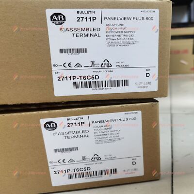 New 2711P-T6C5D AB PanelView Plus 600 Fast Shipping