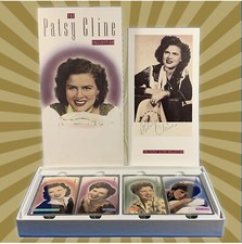 PATSY CLINE  THE PATSY CLINE COLLECTION  4 CASSETTE BOX SET w/FULL COLOR BOOKLET