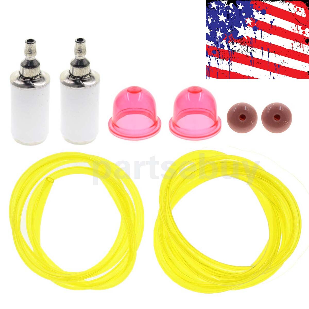 Primer Bulb Fuel Filter Line Hose For Weed Eater MX550 MX557 TE475